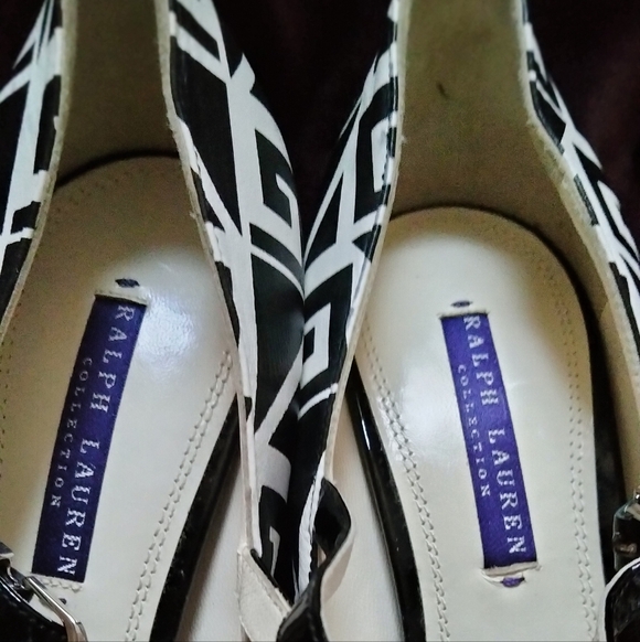 Ralph Lauren Heels: Spring 2014 Runway Show Print-Size 9.5 (40B) - Picture 5 of 9